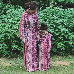 Mommy and Me Maxi Dress (Girl Size)